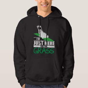 Lawn Care Funny Lawn Mower Grass Mowing Hoodie