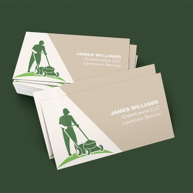 Lawn Care Grass Business Card (Creator Uploaded)