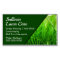 Lawn Care Grass Mowing Business Card