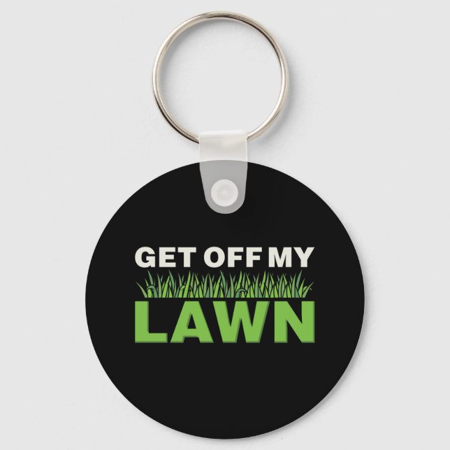 Lawn Care Key Ring (Front)