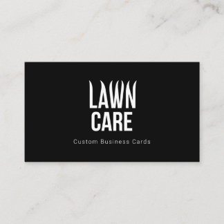 Lawn Care Landscape Business Cards