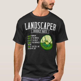 Lawn Care Landscaper Mowing Landscaping T-Shirt