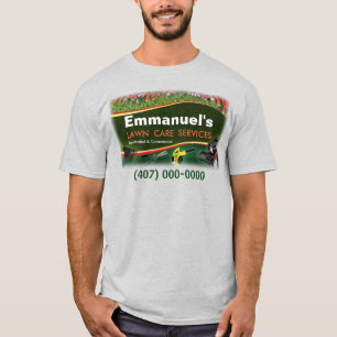 Lawn Care Landscaping Grass Cutting Green T-Shirt