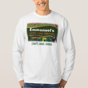 Lawn Care Landscaping Long Sleeve T-Shirt