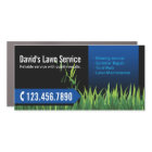 Lawn Care Landscaping Mowing Black & Blue