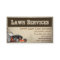 Lawn Care Landscaping Services Business Card