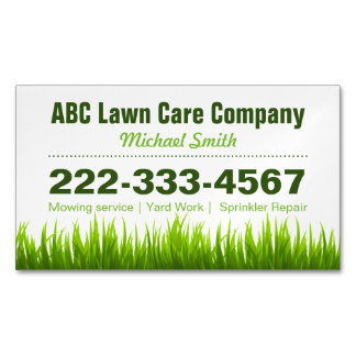 lawn care business cards
