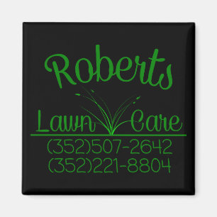Lawn Care Magnet