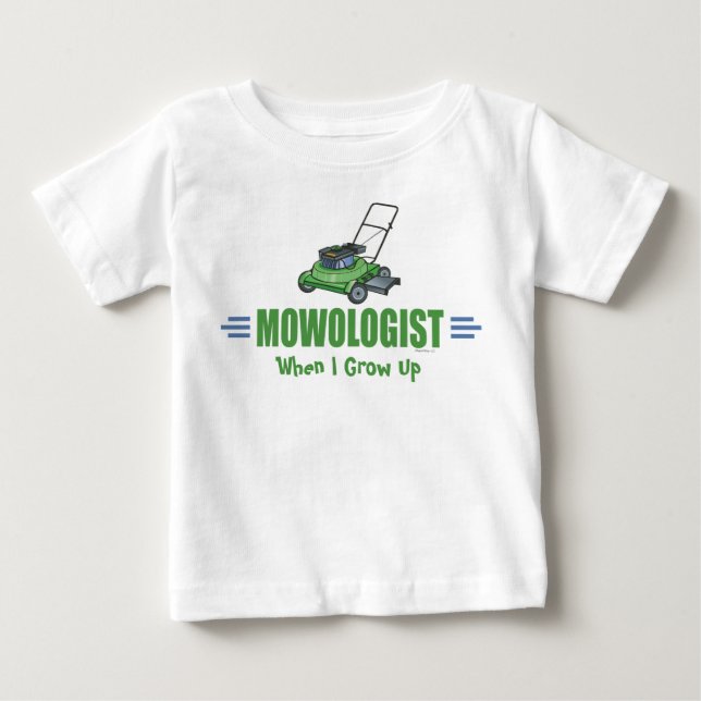 Lawn Care Mowing Grass Lawns Landscaping Yards Baby T-Shirt (Front)