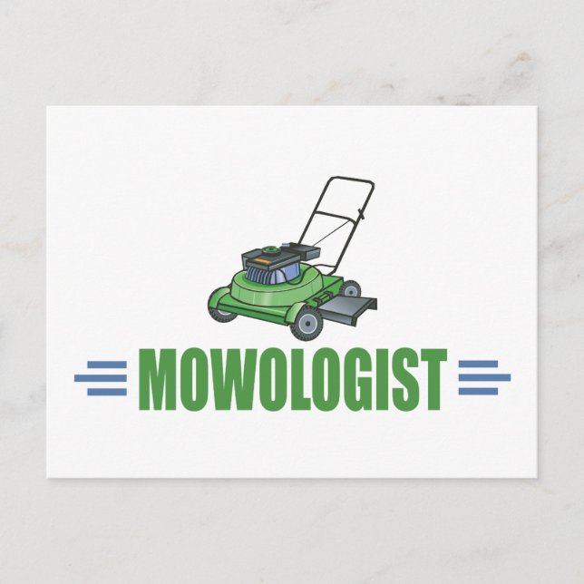 Lawn Care Mowing Grass Lawns Landscaping Yards Postcard (Front)