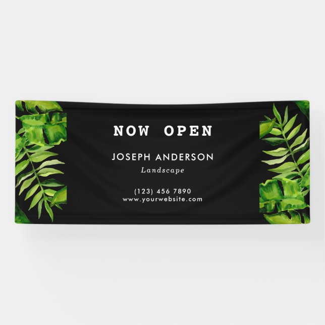 Lawn Care Mowing Professional Business Banner (Horizontal)