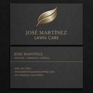 Lawn Care Professional Business Card