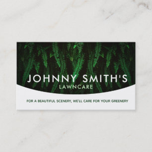 Lawn Care Slogans Business Cards