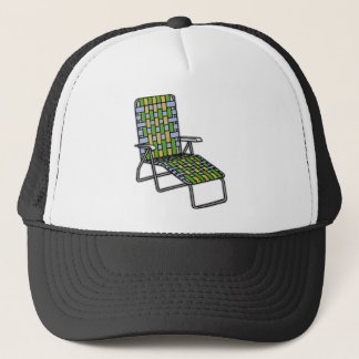 Lawn Chair Chaise Lounge Trucker Hat