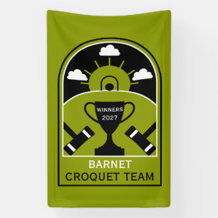 Lawn Croquet Banner