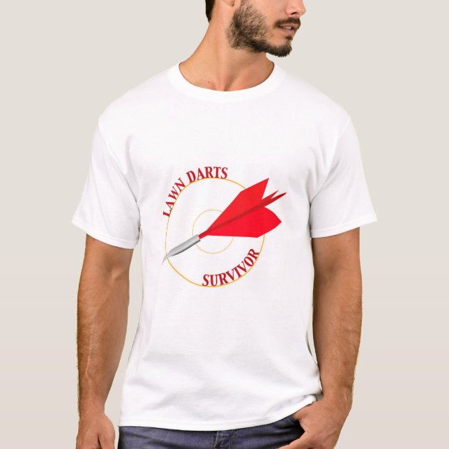 Lawn Darts Survivor T-Shirt (Front)