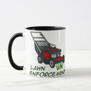 Lawn Enforcement Mug