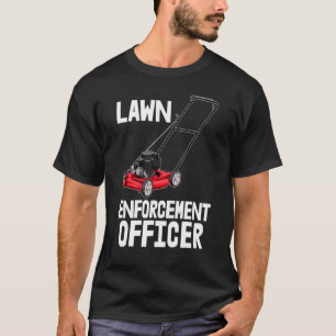 Lawn Enforcement Office Lawn Workers Tees Women Lo