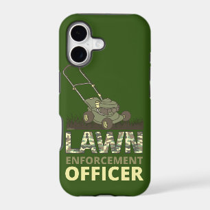 LAWN ENFORCEMENT OFFICER funny gardening gift