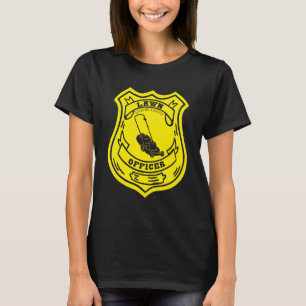 Lawn Enforcement Officer Lawn Mowing T-Shirt