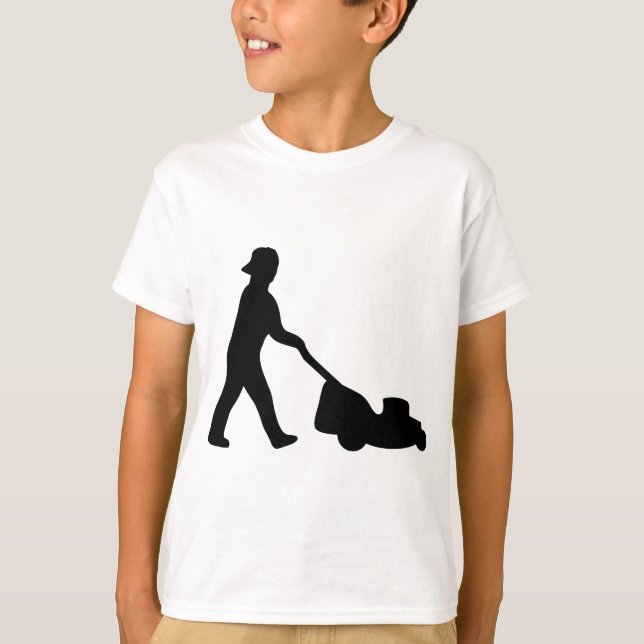 lawn mower icon T-Shirt (Front)