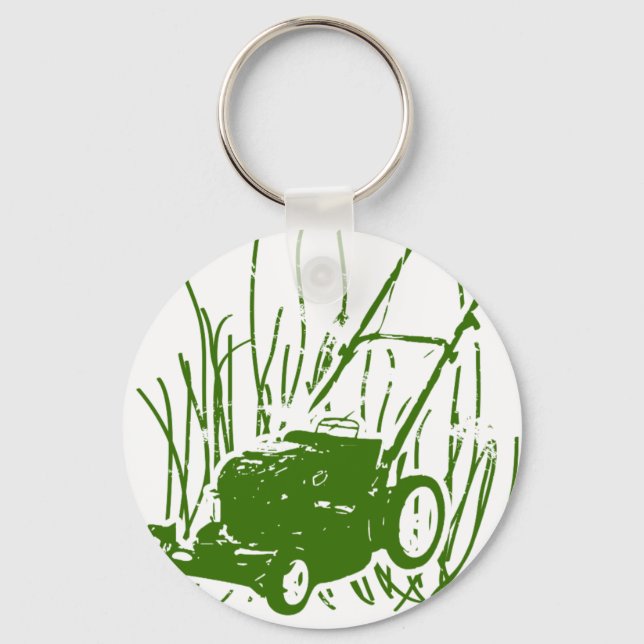 Lawn Mower Key Ring (Front)