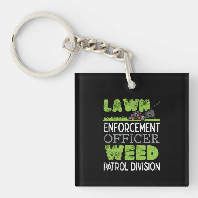 Lawn Mower Key Ring (Front)