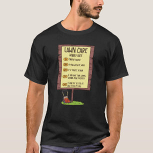 Lawn Mower - Lawn Care Hourly Rate T-Shirt
