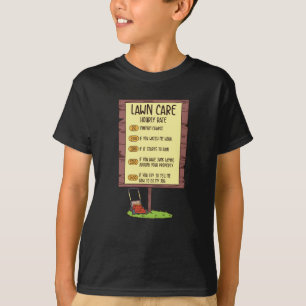 Lawn Mower - Lawn Care Hourly Rate T-Shirt