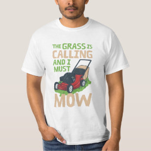 Lawn Mower Lawn Care T-Shirt