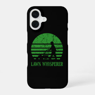 Lawn Mower Lawn Whisperer Gardener Gift iPhone 16 Case