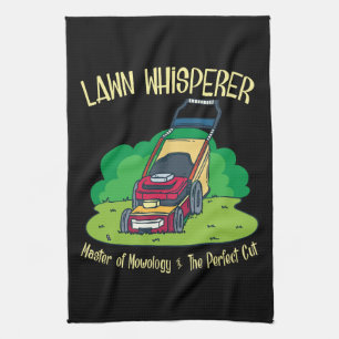 Lawn Mower - Lawn Whisperer Tea Towel