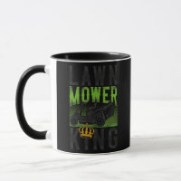 Lawn Mower Mowing Dad Father Landscaper Tractor