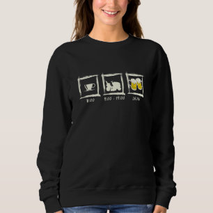 Lawn Mower Perfect Day Mowing Garden Beer Sweatshirt