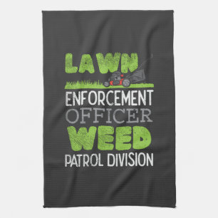 Lawn Mower Tea Towel