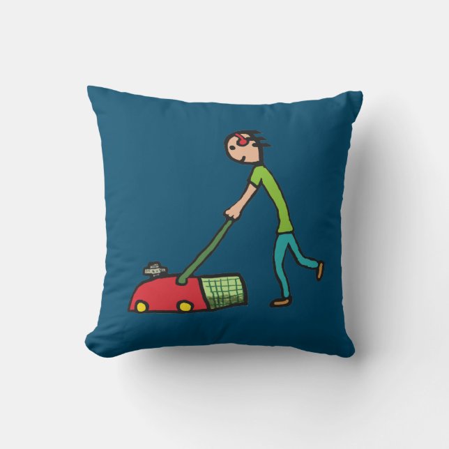 Lawn Mowing Cushion (Front)