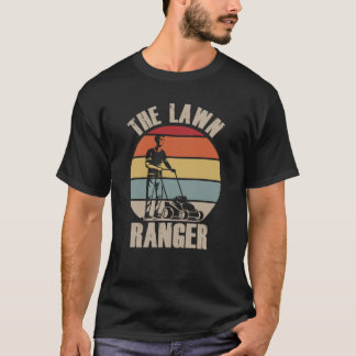 Lawn Mowing Humour Landscaper Funny Janitor T-Shirt