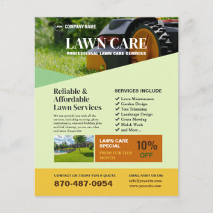 Lawn Mowing Services Flyer