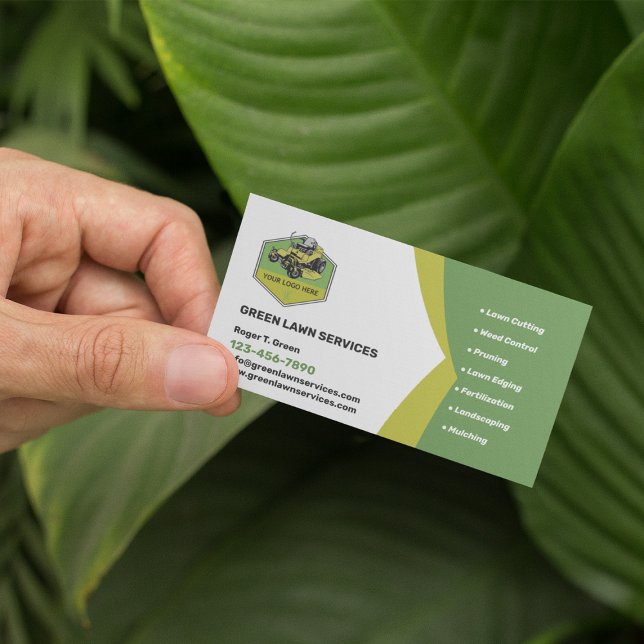 Lawn Service Company Business Card (Creator Uploaded)