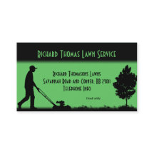 Lawn Service Landscape Business Card