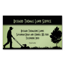 Lawn Service Landscape Magnetic Business