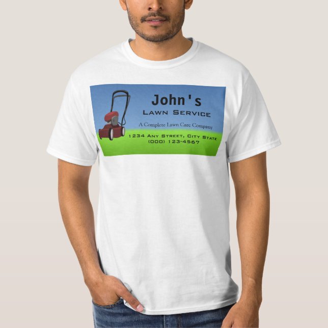 Lawn Service T-Shirt (Front)