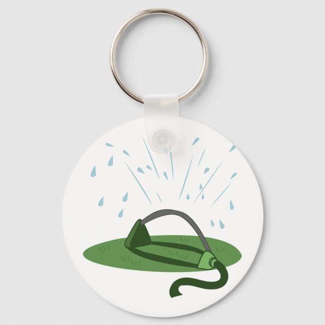 Lawn Sprinkler Key Ring (Front)