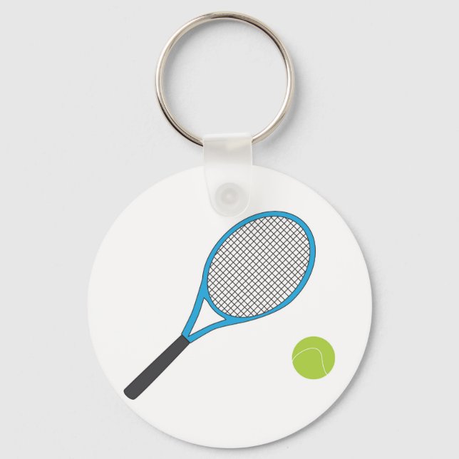 Lawn Tennis Key Ring (Front)