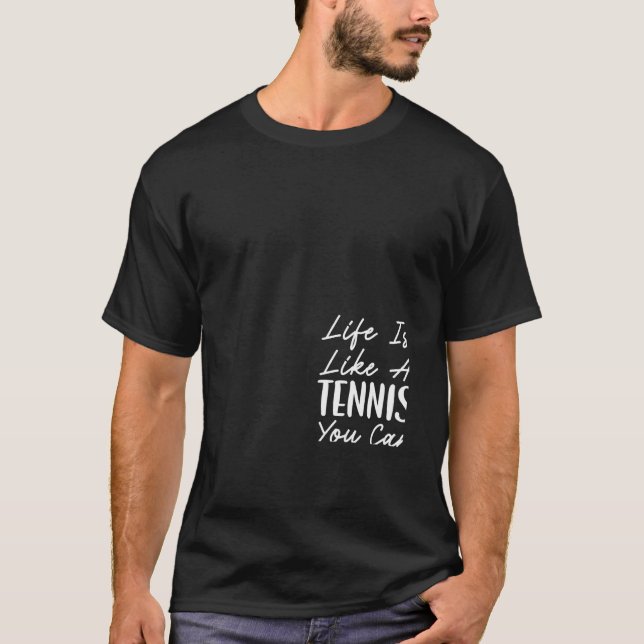 Lawn Tennis Sport Tennis Players Tennis T-Shirt (Front)