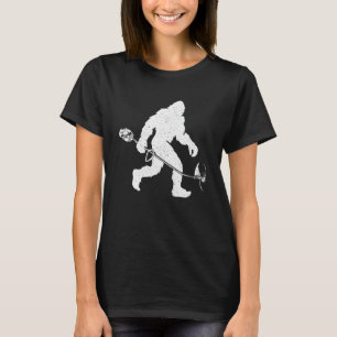 Lawn Trimmer - Bigfoot Sasquatch Grass Landscape L T-Shirt