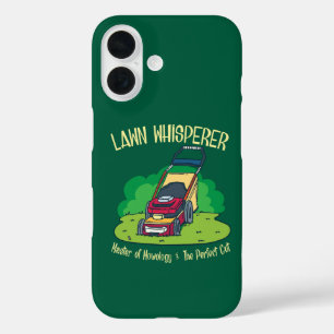 Lawn Whisperer Lawn Mower Garden Gardening iPhone 16 Case