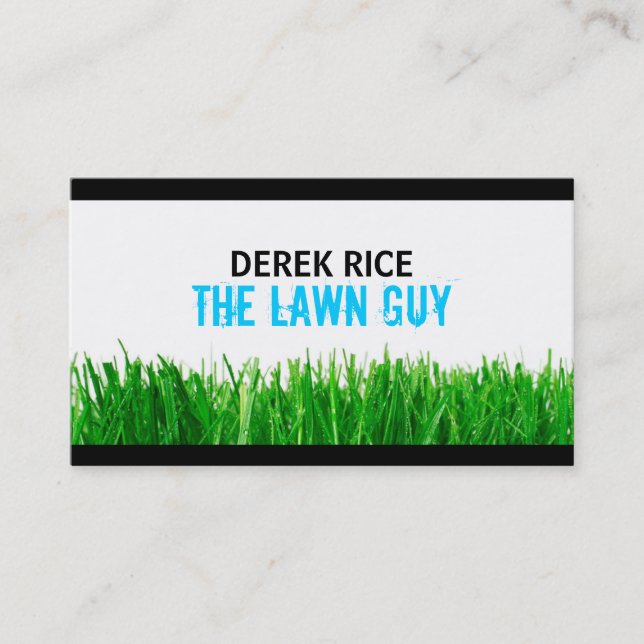 Lawncare Business Card (Front)