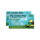 Lawncare Landscaping Grass Cutting Business Card