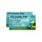 Lawncare Landscaping Grass Cutting Business Card
